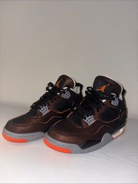 Wmns Air Jordan 4 Retro ‘Starfish’ Orange